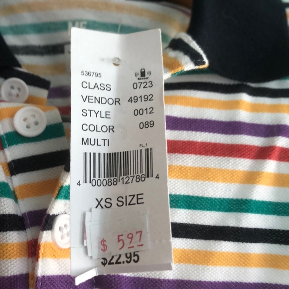 striped crop top - Picture 2 of 2